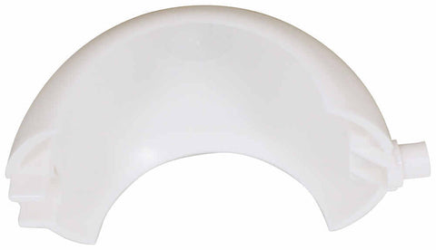 White Plastic RV Toilet Ball Component 385310681 - Top View Detail | United RV Parts