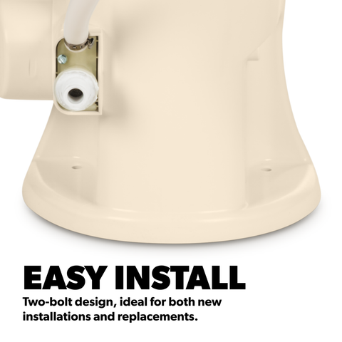 Dometic 310 RV Toilet Base Installation Detail - Two Bolt Design | United RV Parts