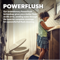 Dometic PowerFlush Technology - RV Bathroom Lifestyle Scene with Child | United RV Parts