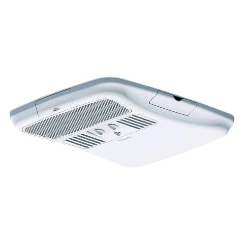 White Dometic Universal Air Distribution Box 3314852.000 - Angled View | United RV Parts