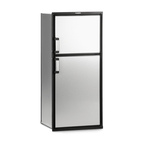 Grey Dometic Americana II DM2682 RV Refrigerator - Closed Front View | United RV Parts