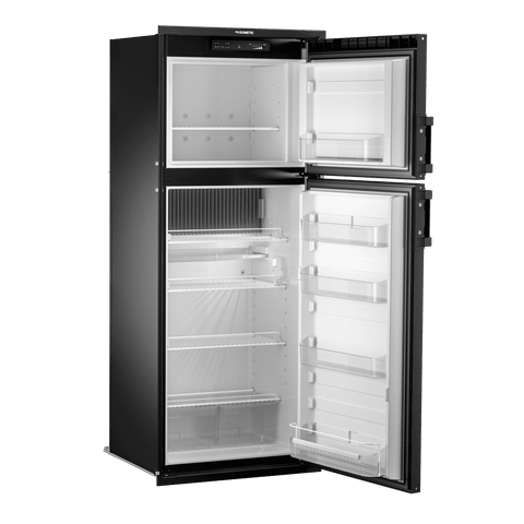 Black Dometic Americana II DM2882 RV Refrigerator Interior - Open View | United RV Parts