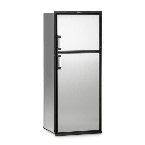 Stainless Steel Dometic Americana II DM2882 RV Refrigerator - Front View | United RV Parts