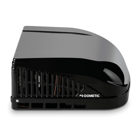 Black Dometic Brisk Air II RV Air Conditioner - Front Profile View | United RV Parts