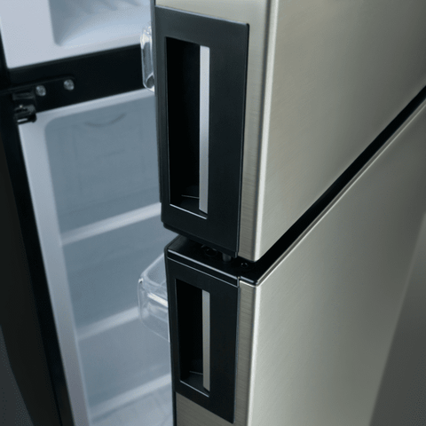 Black Recessed Door Handles - Close-Up Detail | United RV Parts