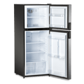 White Interior Dometic DMC4101 Refrigerator - Open View with Shelves | United RV Parts