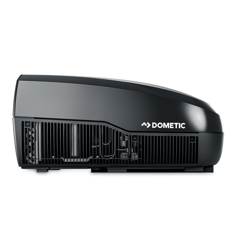 Black Dometic FreshJet 3 RV Air Conditioner - Side Profile View | United RV Parts