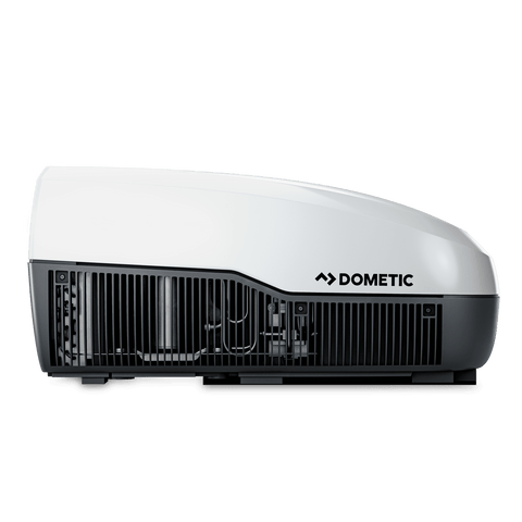 White Dometic FreshJet 3 Air Conditioner - Front Side View | United RV Parts