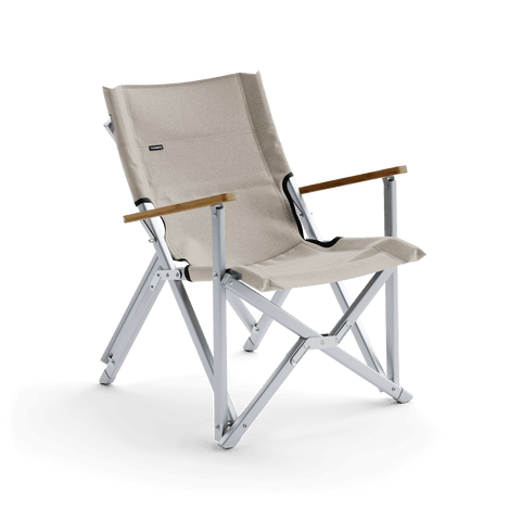Ash Fabric Dometic GO Compact Camp Chair - Side View | United RV Parts