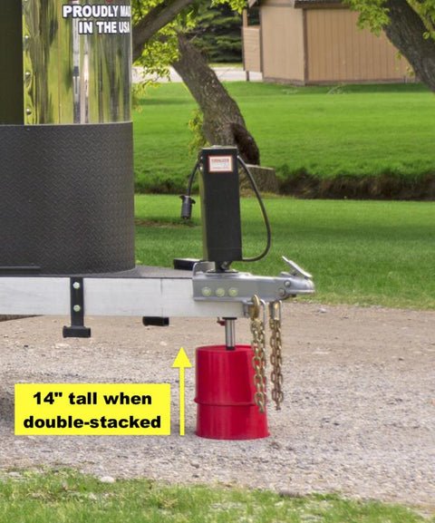 Two Jack Blocks Stacked 14 Inches Tall - Height Configuration | United RV Parts