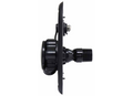 Black B&B Molders Titus S1 RV Fresh Water Panel 94349 - Side Profile with Fittings | United RV Parts