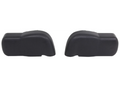 Black Plastic Snap-On Towing Mirror Housings - Pair Top View for Ram 1500 2500 3500 | United RV Parts