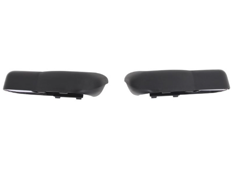 Black Snap-On Towing Mirror Housing Pair - Bottom Clip Detail for Dodge Ram | United RV Parts