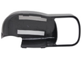 K-Source 80700 Black Snap-On Towing Mirror Installed on Ram - Rear Angle View | United RV Parts