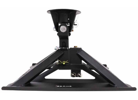 Black Steel Blue Ox BXR2100 5th Wheel Hitch - Front Profile View | United RV Parts