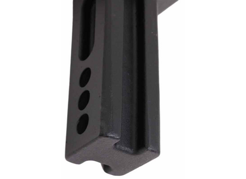 Black Steel Adjustable Support Leg - Blue Ox BXR2100 Hardware Detail | United RV Parts