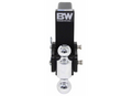 Black B&W TS20040B Triple Ball Hitch Mount - Front View | United RV Parts