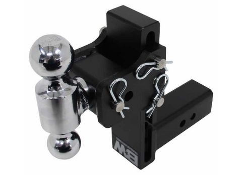 Black B&W TS20040B Hitch Mount - Angled Storage Configuration | United RV Parts