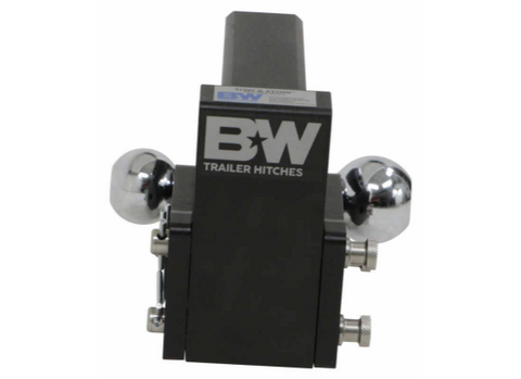 B&W TS10047B Tri Ball Hitch Mount - Front Facing View | United RV Parts
