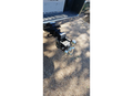 B&W TS10047B Tri Ball Hitch Mount Installed on Trailer - In Use Application | United RV Parts