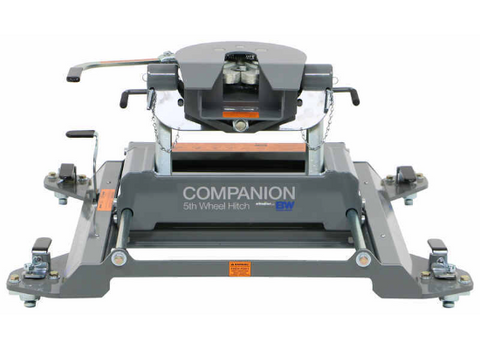 B&W Companion 5th Wheel Hitch Complete Assembly - Overhead View | United RV Parts