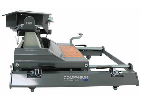 B&W Companion Slider 5th Wheel Hitch RVK3770 - Side View | United RV Parts