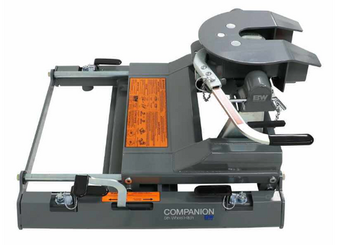 B&W Companion Slider 5th Wheel Hitch RVK3770 - Side Detail View | United RV Parts
