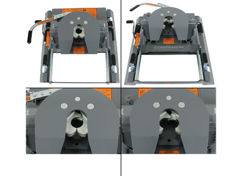 B&W Companion Slider 5th Wheel Hitch RVK3770 - Multi-Angle Views | United RV Parts
