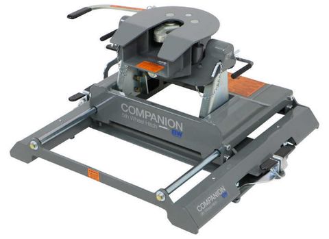 B&W Companion Slider 5th Wheel Hitch - 3/4 Angle View | United RV Parts