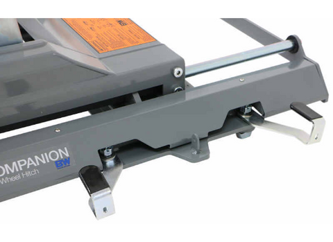 B&W Companion Slider Hitch Base Rails - Side Detail View | United RV Parts