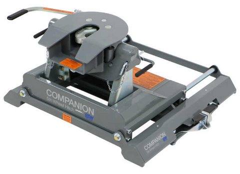 B&W Companion Slider Hitch - Side Profile Showing Slide Mechanism | United RV Parts