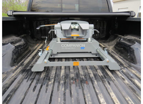 B&W Companion Slider Hitch Installed in Ford Truck Bed | United RV Parts