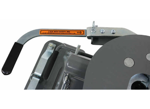 B&W 5th Wheel Hitch Handle Detail - Close-Up | United RV Parts