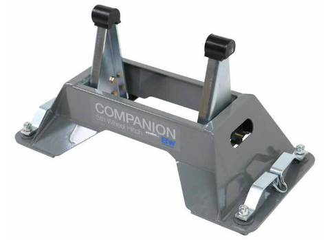 Gray Metal Companion Hitch Base - Side Profile | United RV Parts
