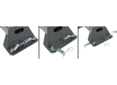 B&W Companion Hitch Clamps Installation Detail - Step View | United RV Parts