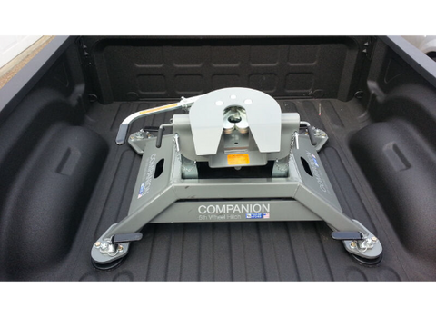 B&W Companion 3600 Installed in Ram Truck Bed - Rear View | United RV Parts