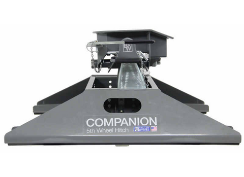 B&W Companion 5th Wheel Hitch - Rear Profile View | United RV Parts
