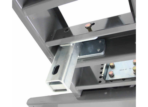B&W Companion Hitch Vertical Adjustment Frame - Close-Up Detail | United RV Parts