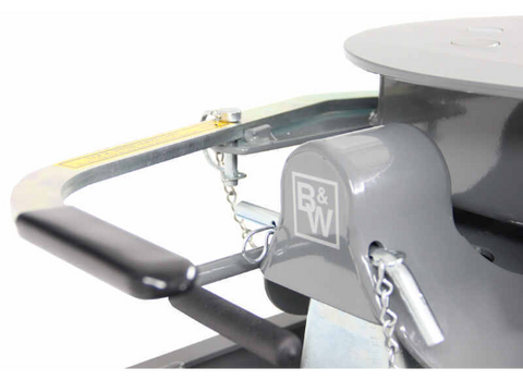 B&W Hitch Head with Turnoverball Connection - Tilted View | United RV Parts