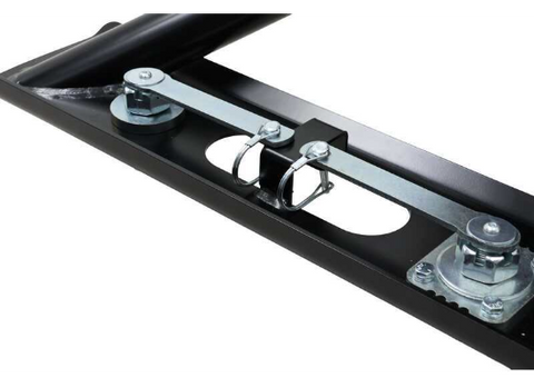 PullRite OEX 4700 Hitch OE Puck Slide Rail Mounting Track - Close-Up Detail | United RV Parts