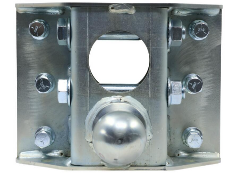 PullRite SuperLite Heavy Duty King Pin Adapter Close-Up - Angled View | United RV Parts