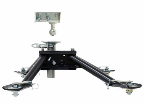 PullRite OEX SuperLite 4815 Fifth Wheel Hitch with Dual Coupling Options - Front View | United RV Parts