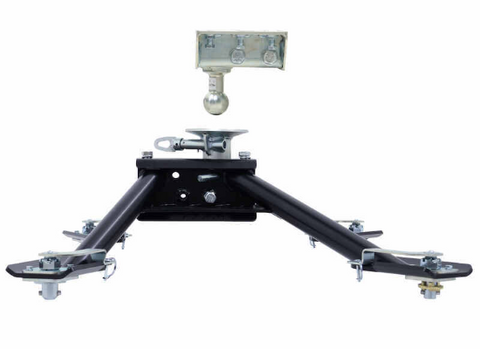 PullRite OEX SuperLite 4815 Fifth Wheel Hitch Ball Coupler Adapter - Front View | United RV Parts