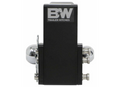 Black B&W Hitches 3 Inch Receiver Mount - Rear View | United RV Parts