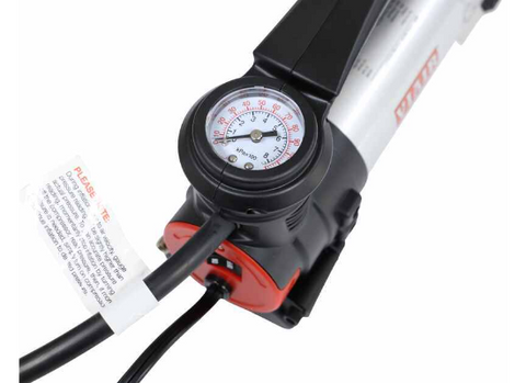 Viair 89P 120 PSI Pressure Gauge with Air Hose - Close-up Detail | United RV Parts