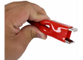 Red Battery Clamp Connection Detail - Hand Holding | United RV Parts