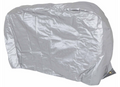 Silver Vinyl ADCO Double Axle Tyre Gard RV Tire Cover - Product Flat View | United RV Parts