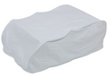 White Vinyl RV AC Cover - Three Quarter View | United RV Parts