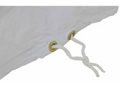 White RV Air Conditioner Cover - Tie Down Detail | United RV Parts