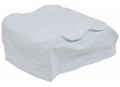 White UV-Resistant Dometic Air Conditioner Cover - Top-Down View | United RV Parts